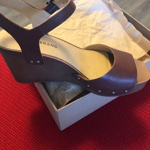 Lucky brand wedge shoes